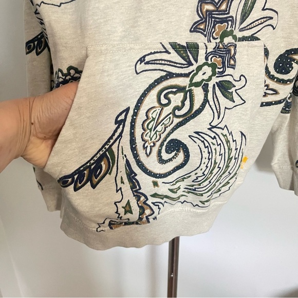 Urban Outfitters Paisley print Hoodie sweatshirt for Men Large preowned - Picture 2 of 8